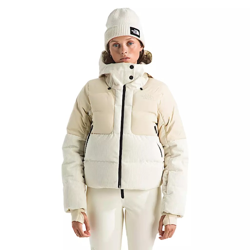 The North Face Womens Cold Spell Corduroy Cropped Down Jacket