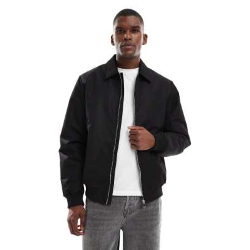 Threadbare short jacket in black