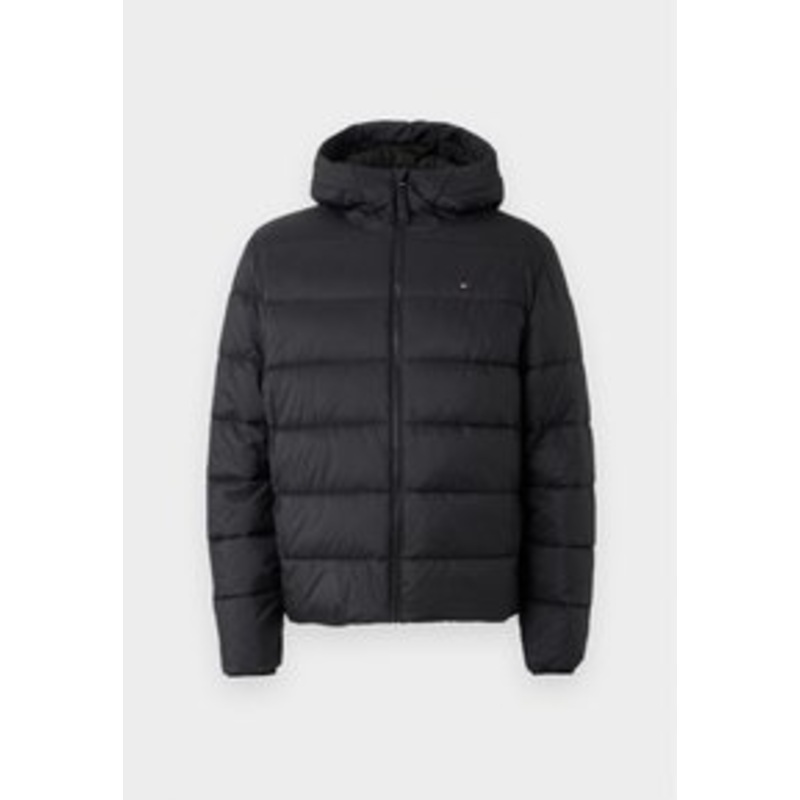 Tommy Hilfiger HOODED JACKET – bergangsjacke – black/schwarz