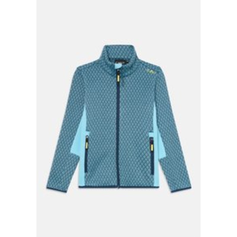 CMP KID JACKET UNISEX – Fleecejacke – topazio/blue ink/blau