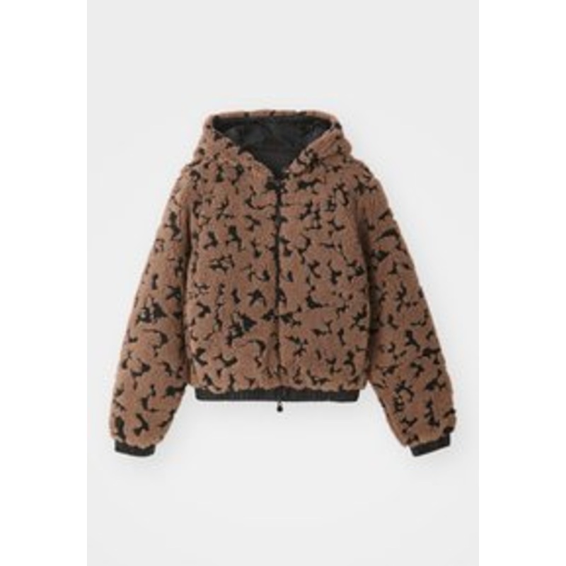 EA7 Emporio Armani JACKET – Fleecejacke – fancy brownie/braun