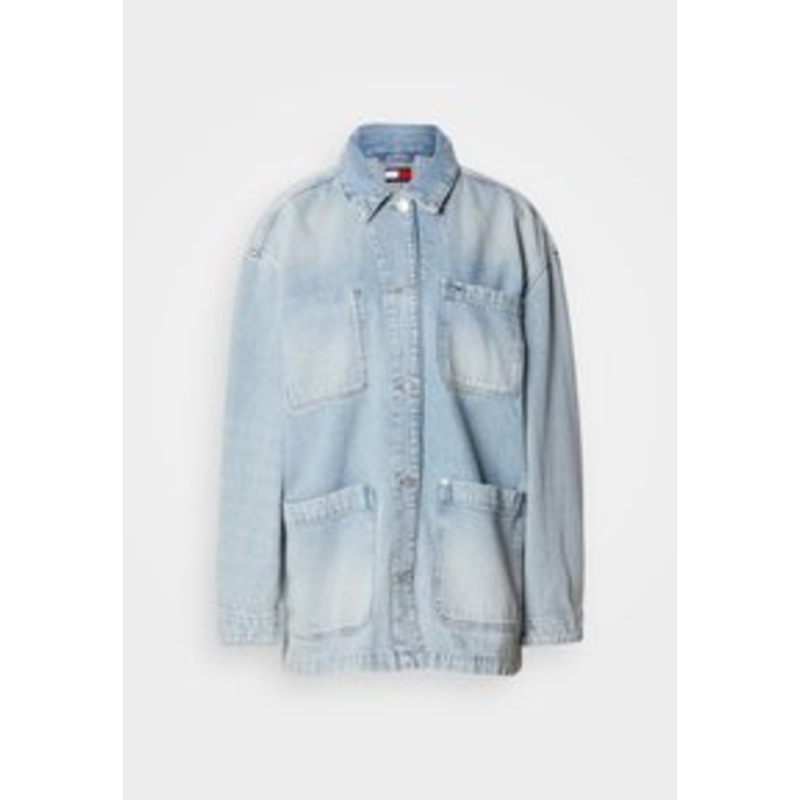 Tommy Jeans CHORE JACKET – Jeansjacke – denim light/light-blue denim