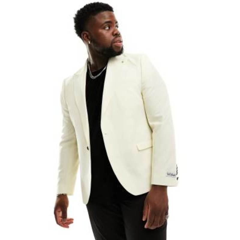 Twisted Tailor Plus Buscot suit jacket in black