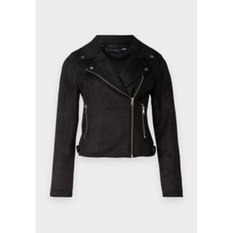 Vero Moda VMJOSE SHORT JACKET – Kunstlederjacke – black/schwarz