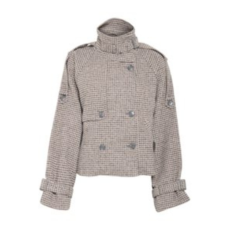 Gestuz AVIC SHORT JACKET – bergangsjacke – rose dust/grey/nude