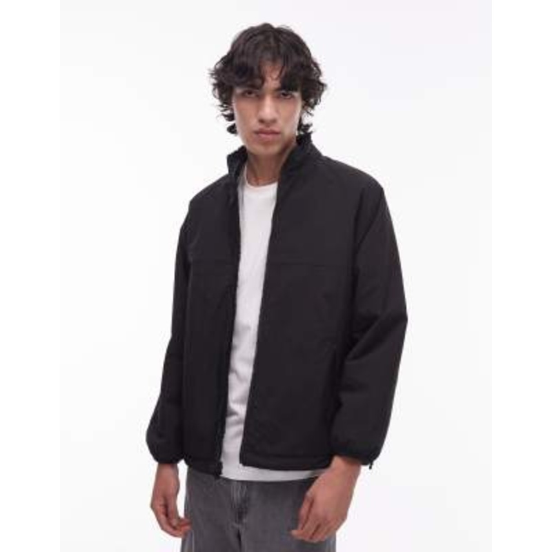 Gramicci reversible teddy jacket in black