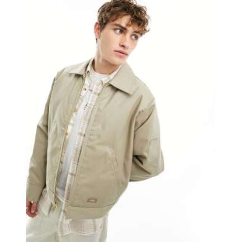 Dickies Lined Eisenhower jacket in beige