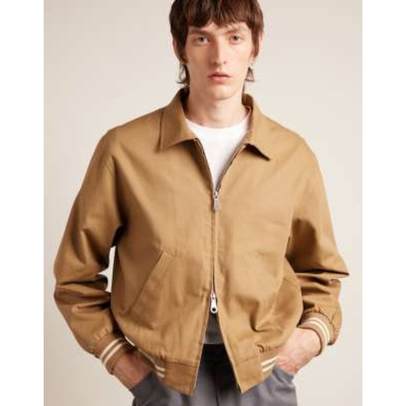 Farah Archive collection bomber jacket in beige