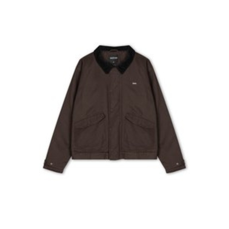 Kaotiko JACKET ELLIOTT UNISEX – Leichte Jacke – brown/black/schwarz