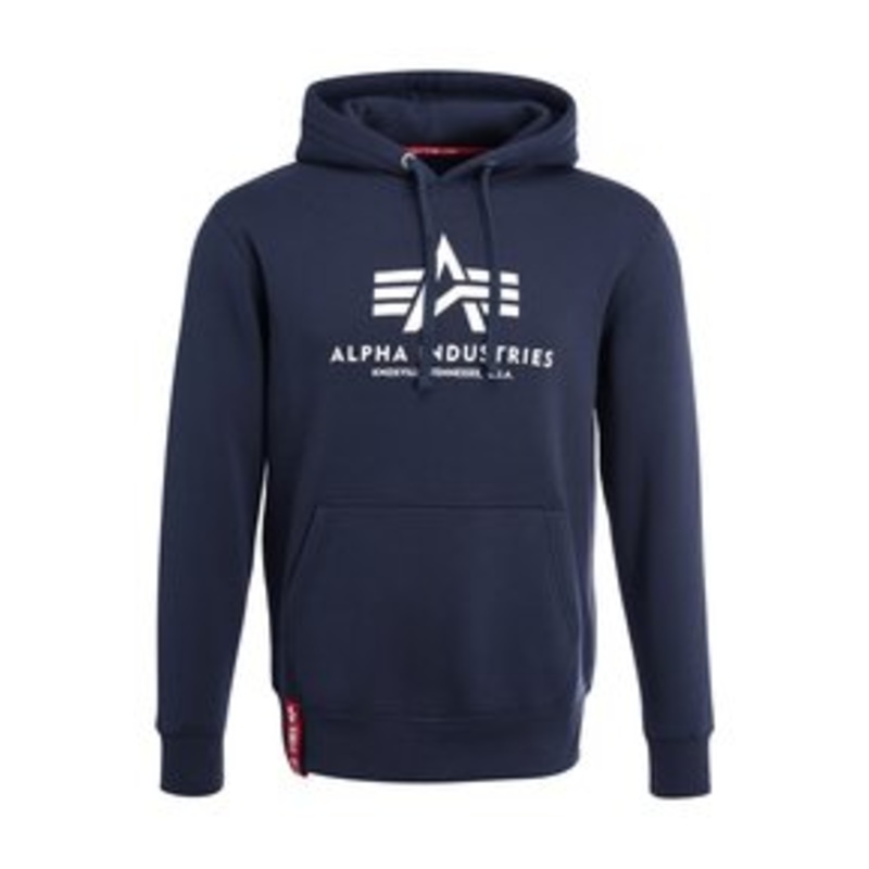 Alpha Industries HOODIE – Kapuzenpullover – navy/dunkelblau