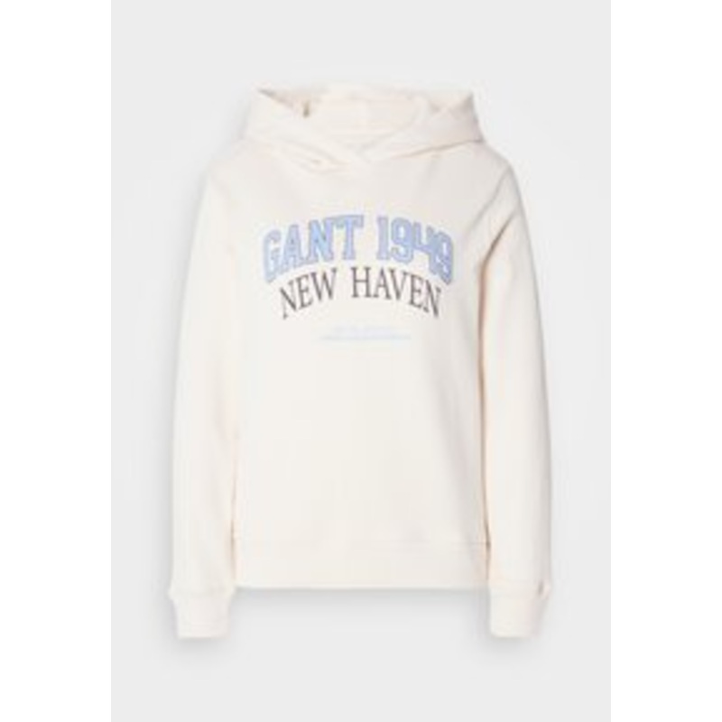 GANT ARCH PRINT HOODIE – Sweatshirt – cream/offwhite