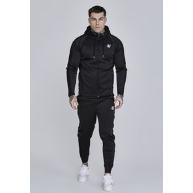SIKSILK HOODIE AND JOGGERS SET – Trainingsanzug – black/schwarz