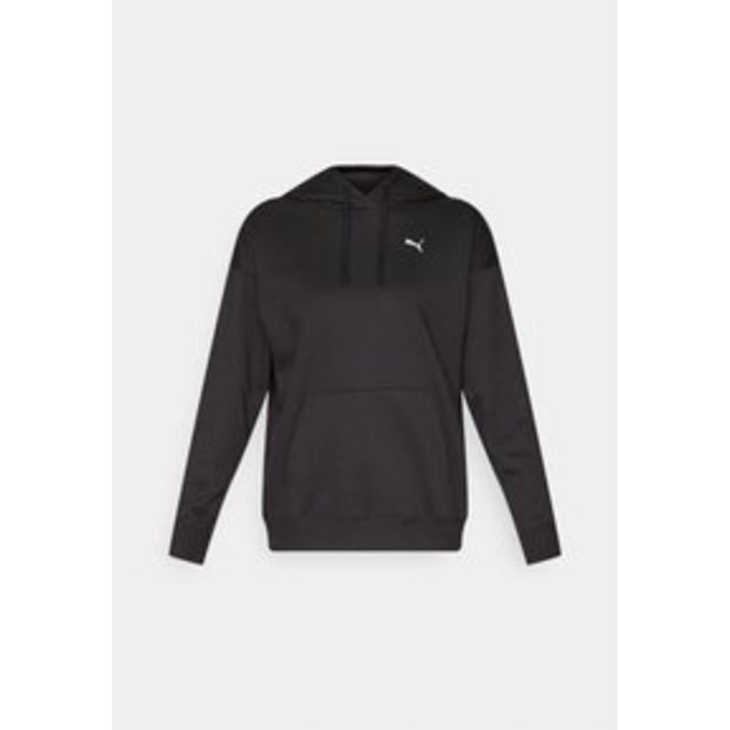 Puma RELAXED HOODIE  – Kapuzenpullover – black/schwarz