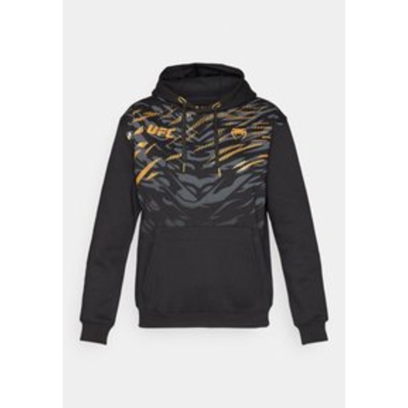 Venum UFC FUSION WOMENS REPLICA HOODIE CHAMPION – Kapuzenpullover – black/gold/schwarz