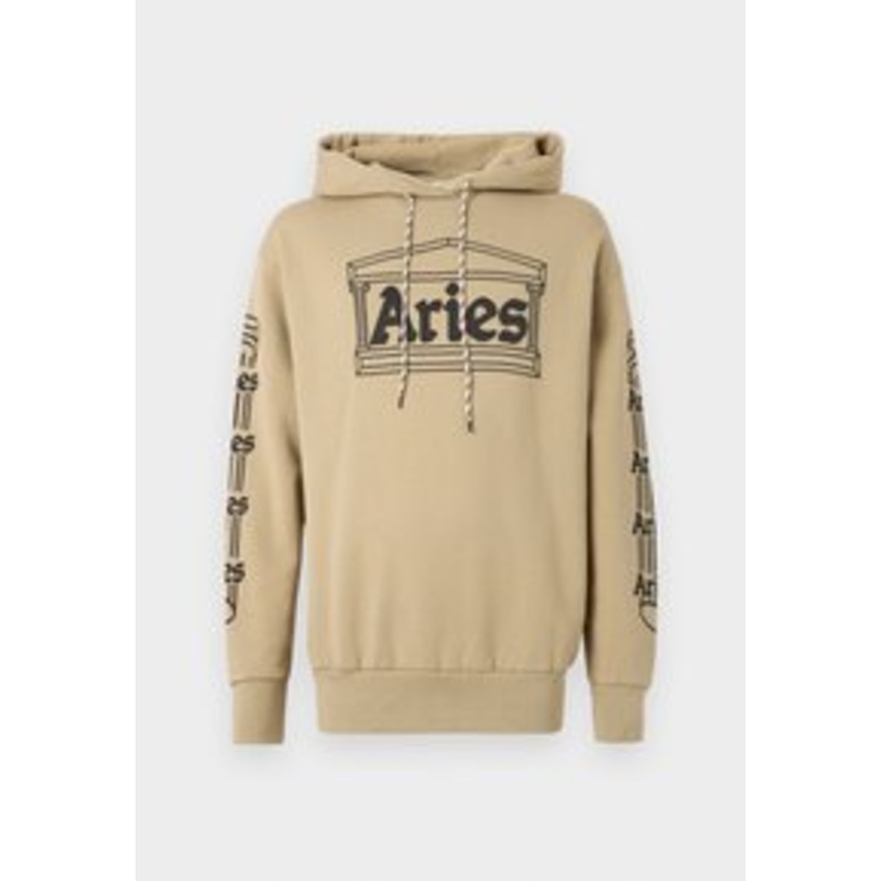 Aries TEMPLE HOODIE UNISEX – Sweatshirt – khaki