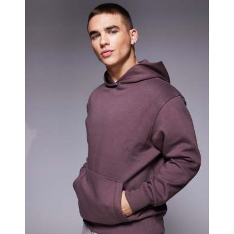 River Island essential hoodie in purple
