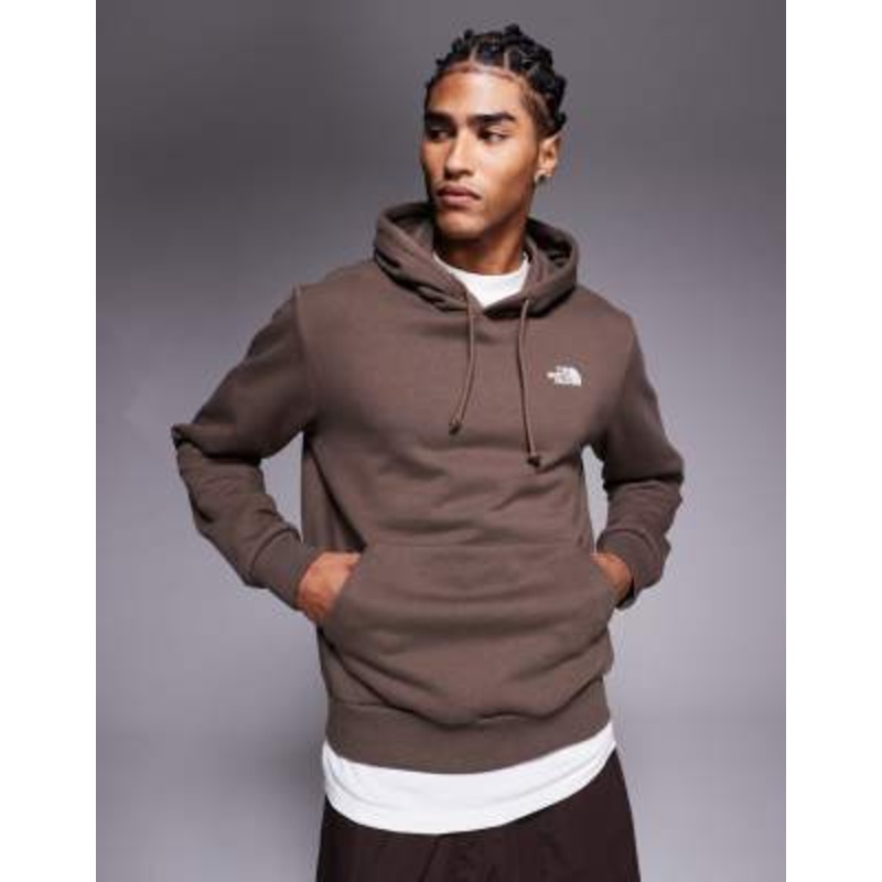 The North Face Evolution hoodie in smoky brown