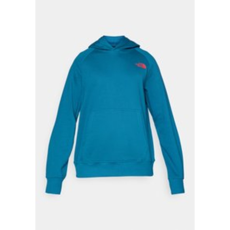 The North Face RAGLAN BOX HOODIE – Kapuzenpullover – mineral ink/red/beige