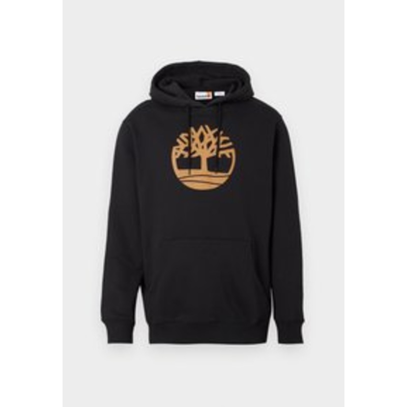 Timberland KENNEBEC RIVER TREE LOGO HOODIE – Kapuzenpullover – black/wheat/schwarz