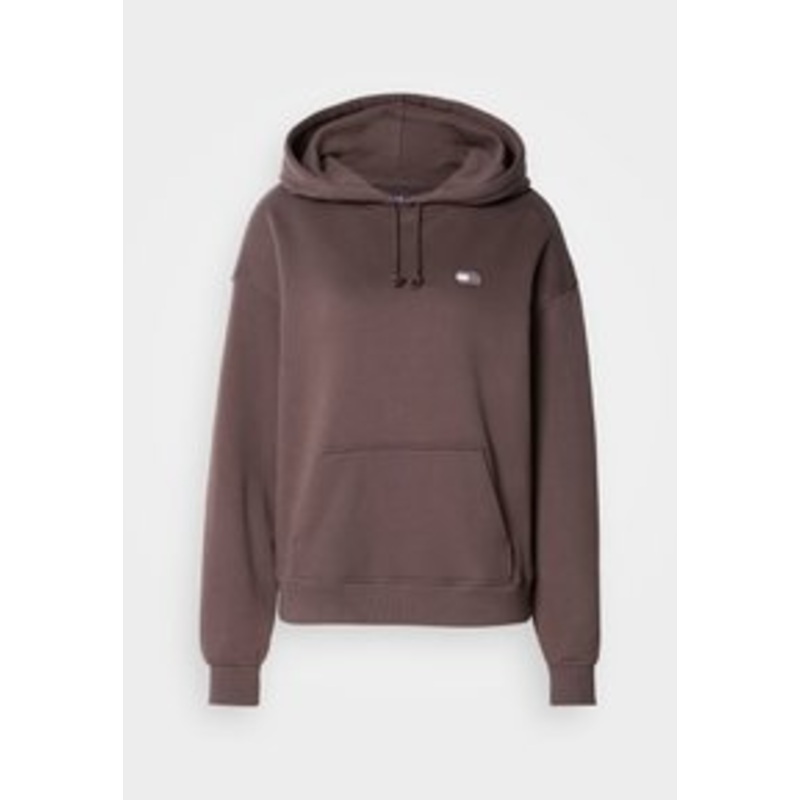 Tommy Jeans BADGE HOODIE – Sweatshirt – black walnut/taupe