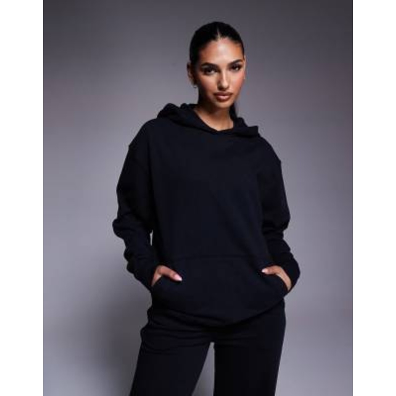 4505 quick dry heavyweight training hoodie in washed black