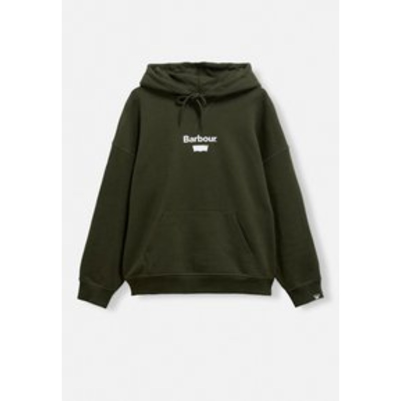 Barbour BARBOUR X LEVI’S GRAPHIC HOODIE – Sweatshirt – rosin/dunkelgrn