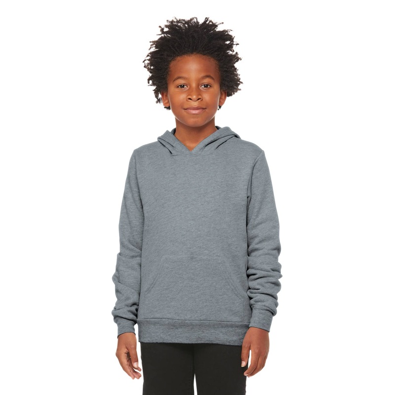 BELLA+CANVAS Youth Sponge Fleece Pullover Hoodie BC3719Y