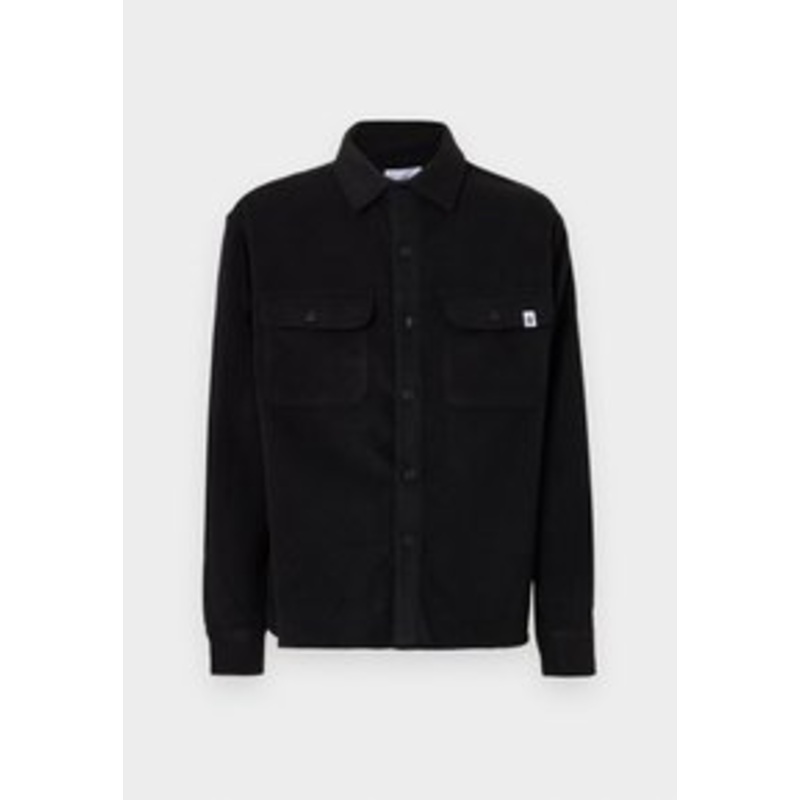 Edwin JOWEN OVERSHIRT UNISEX – Hemdbluse – black/schwarz