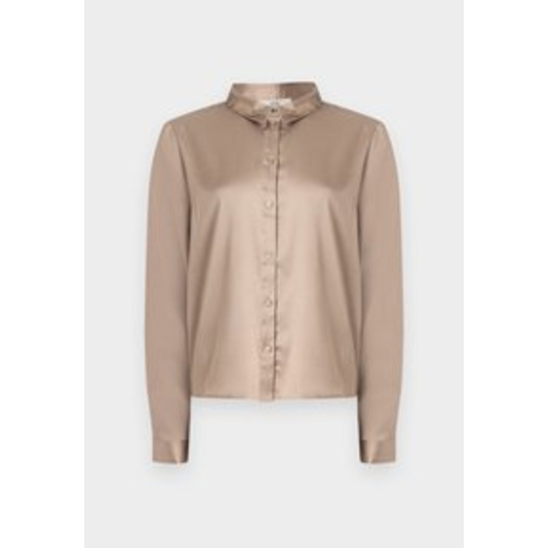 JDY JDYFIFI SEQUIN DIA – Hemdbluse – chanterelle/hellbraun