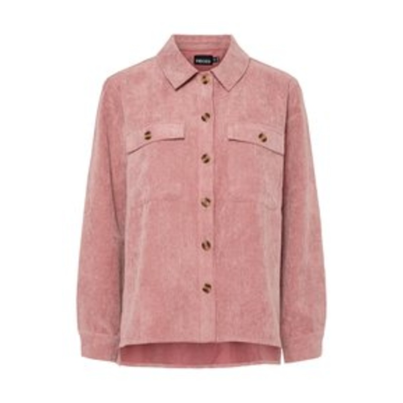 Pieces PCEFFI SHIRT – Hemdbluse – ash rose/rosa
