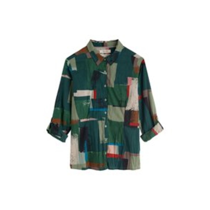 Seasalt Cornwall LARISSA – Hemdbluse – green/aerial field coppice/grn