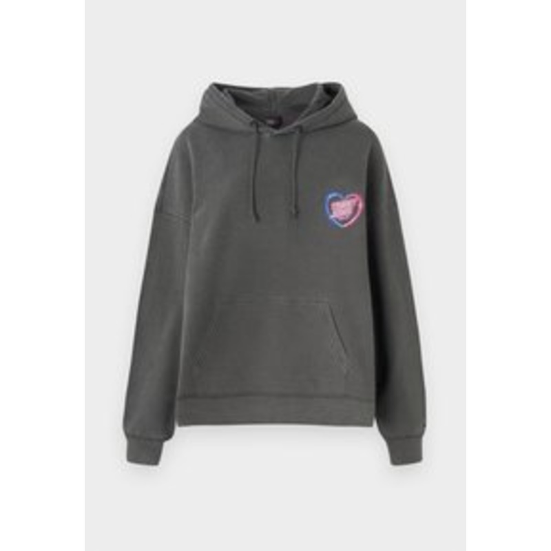 Tommy Jeans NEON HOODIE – Sweatshirt – black/schwarz