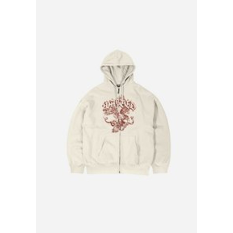 Wasted Paris ZIP HOODIE UNISEX  – Sweatjacke – off-white/offwhite