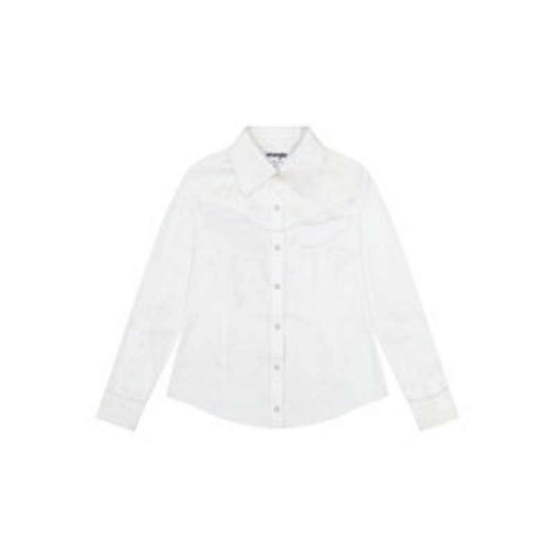Wrangler WRANGLER x LAINEY WILSON EMBROIDERED SHIRT – Hemdbluse – worn white/wei