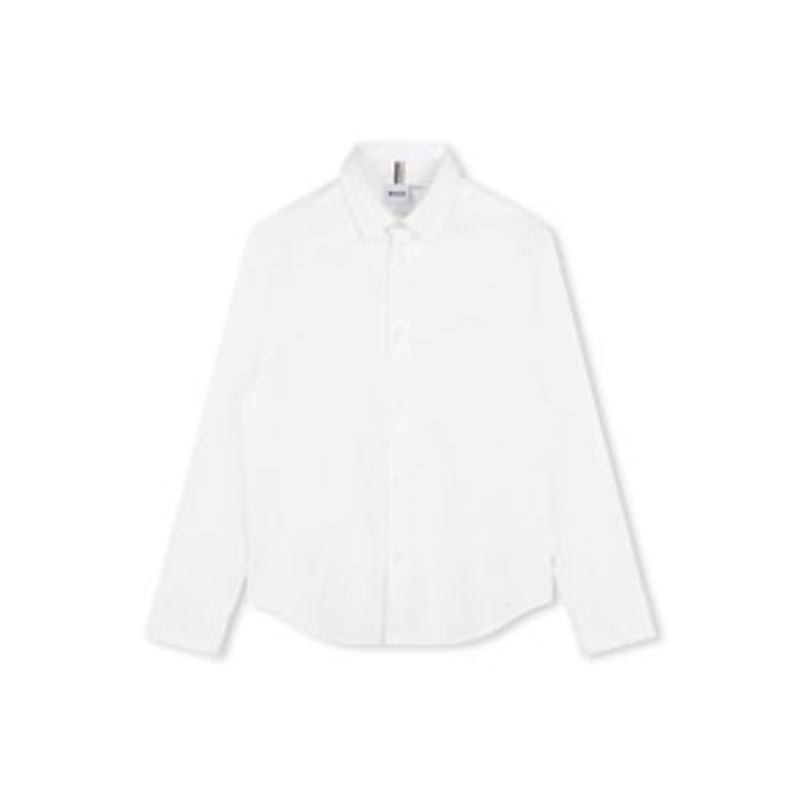 BOSS Kidswear LONG SLEEVED – Hemd – white/wei