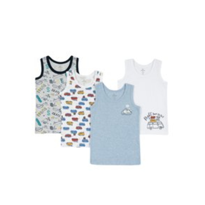 Chicco 4 PACK – Unterhemd/-shirt – multicolored/mehrfarbig