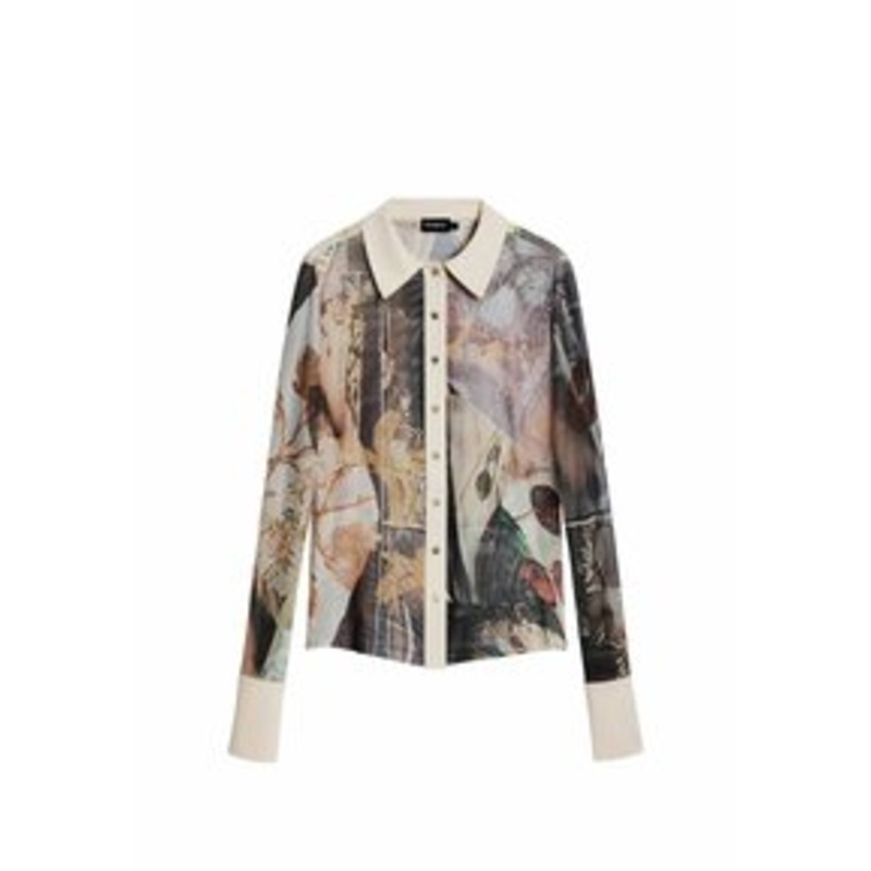 Desigual CUFF  – Hemdbluse – brown/braun