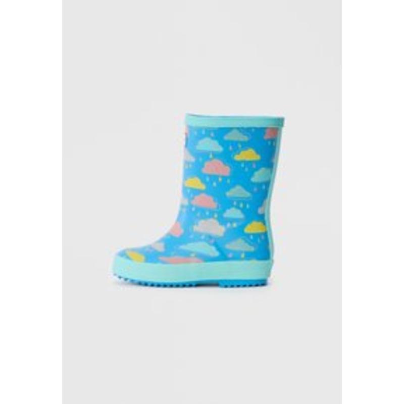 Hunter ORIGINAL RAIN CLOUD UNISEX – Gummistiefel – blue/multi-coloured/blau