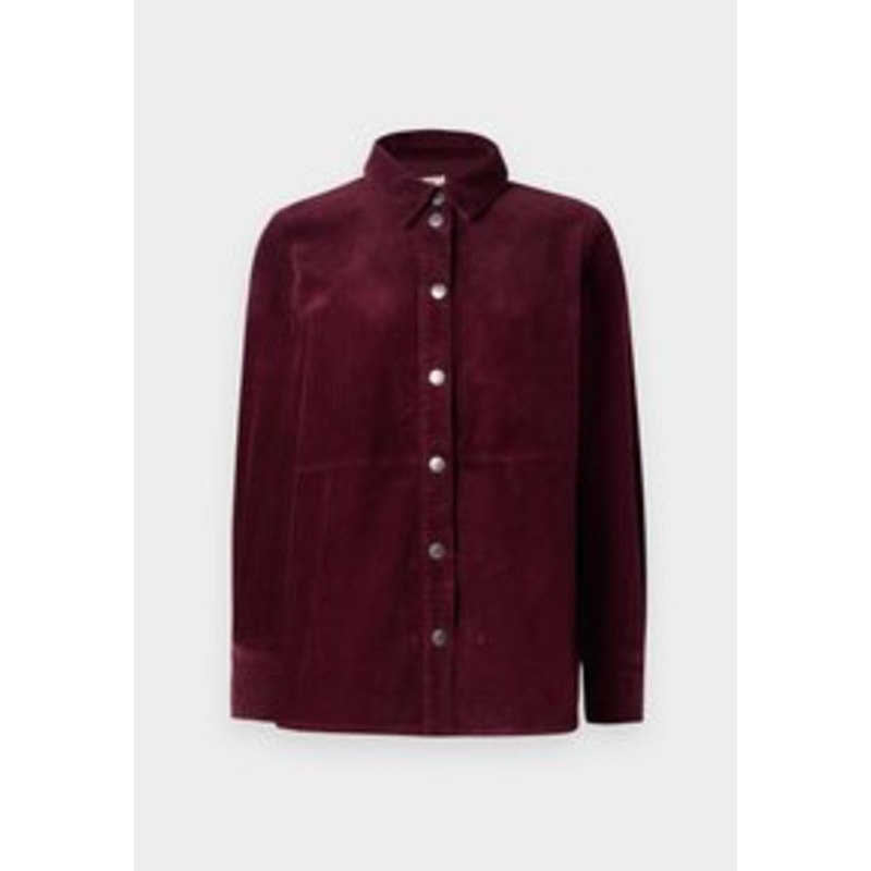 JDY JDYSHIRAZ LONG SHIRT – Hemdbluse – fig/dunkellila