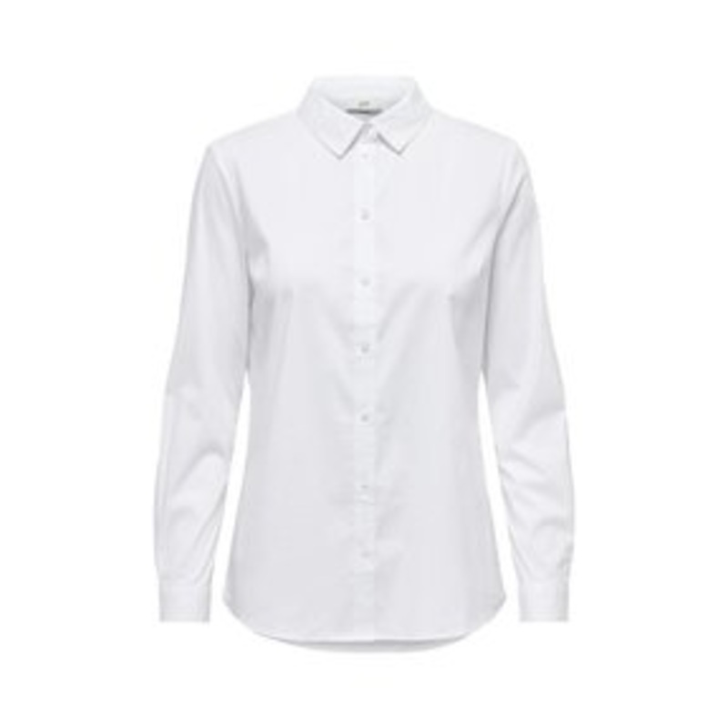JDY L/S  – Hemdbluse – white/wei