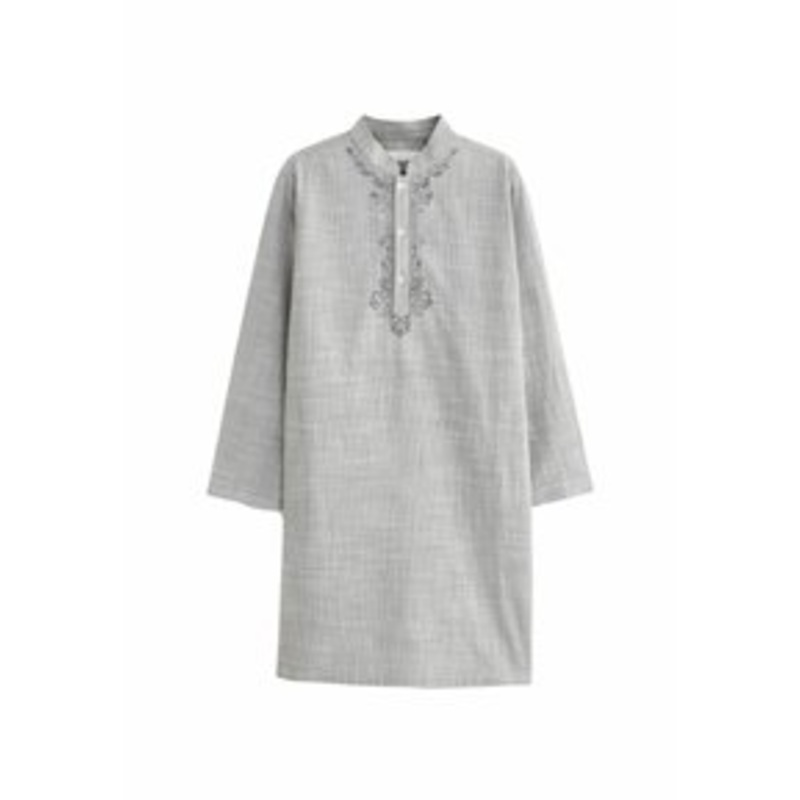 Next EMBROIDERED – REGULAR FIT – Hemd – grey/grau