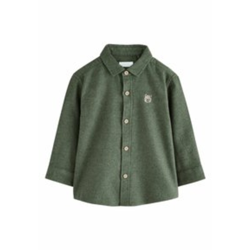 Next REGULAR FIT-LONG SLEEVE – Hemd – green/grn