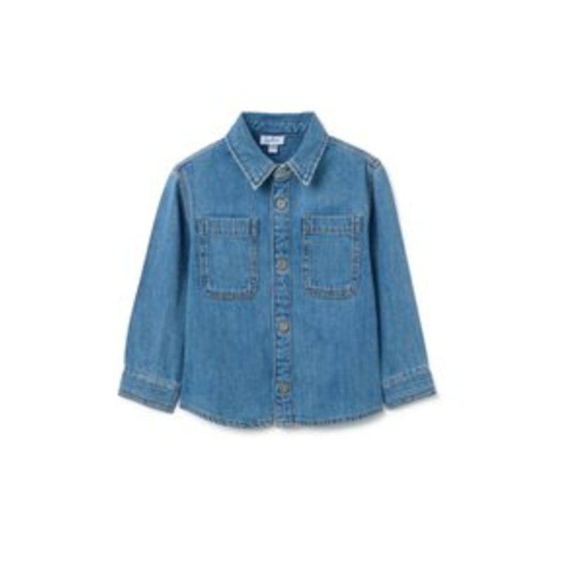 OVS WITH COLLAR. – Hemd – denim blue/blau