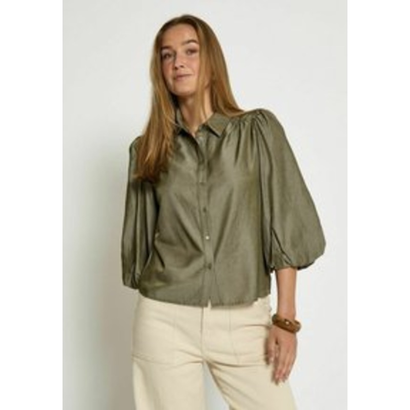 PEPPERCORN BEA – Hemdbluse – m mermaid green/grn