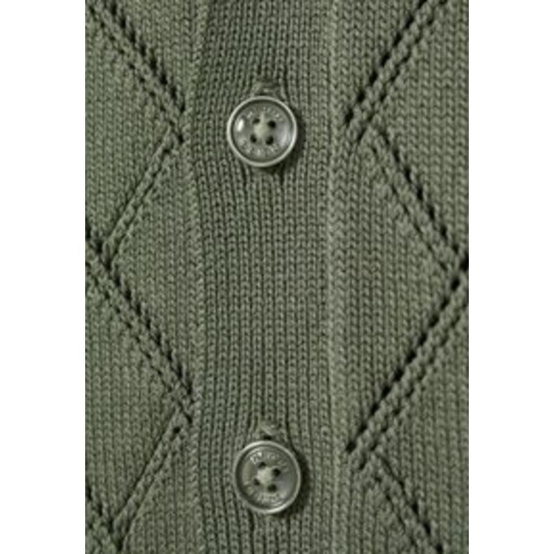 Reiss FILBY DIAMOND – Hemd – dark sage/grn