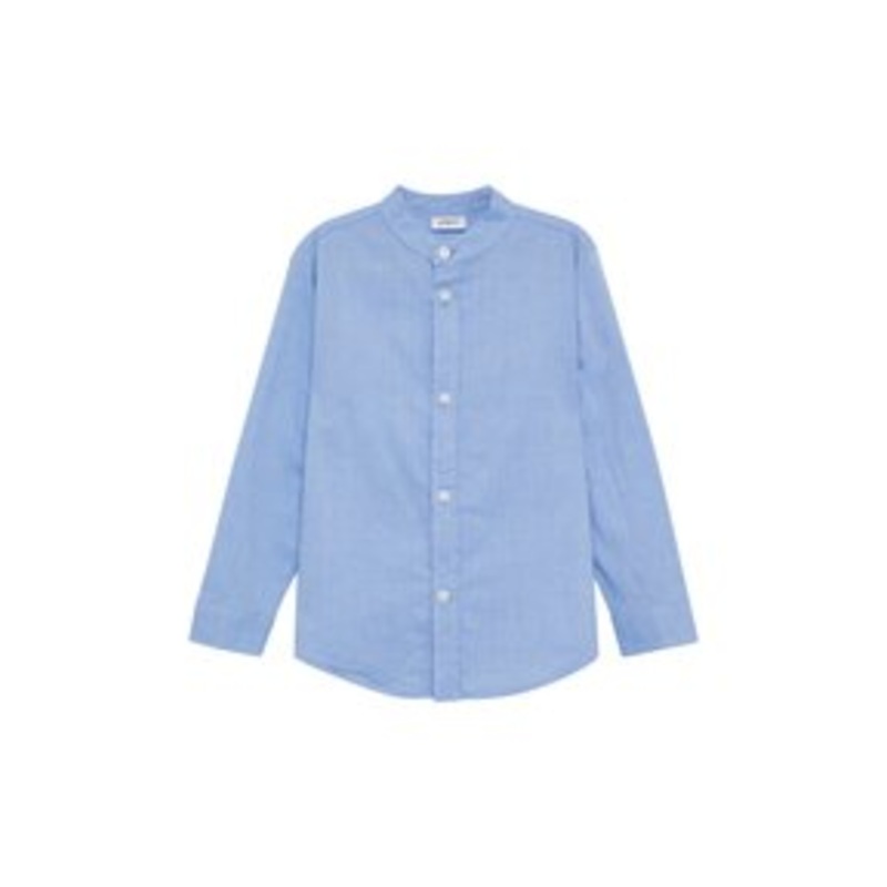 s.Oliver MIT STEHKRAGEN – Hemd – hellblau