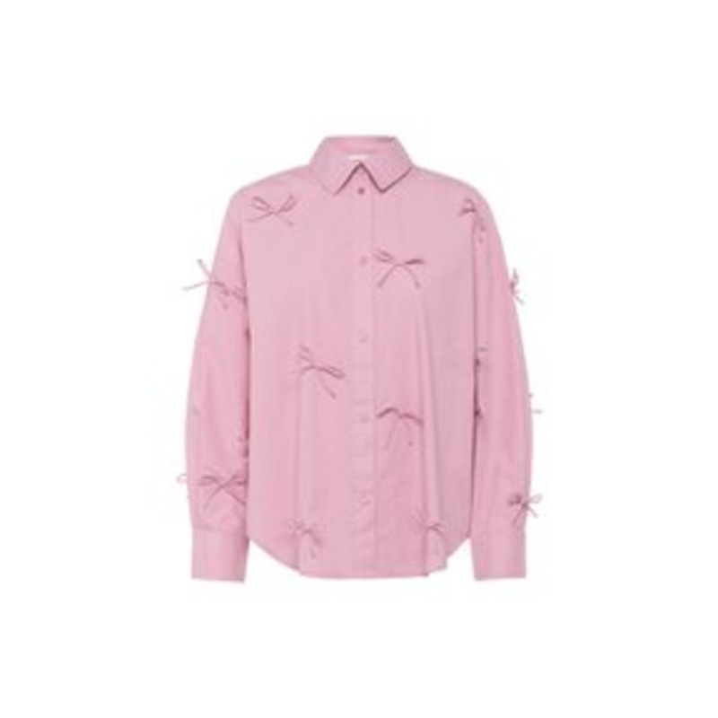 Soaked in Luxury BOW – Hemdbluse – polignac/pink