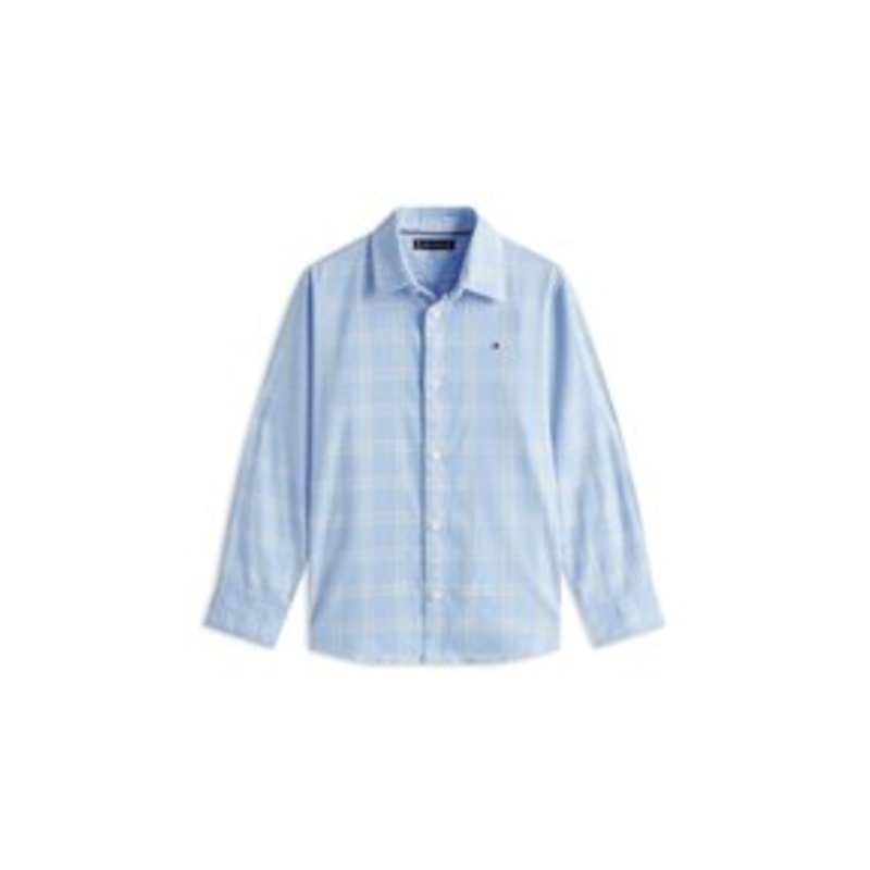 Tommy Hilfiger Hemd – cloudy blue check/blau