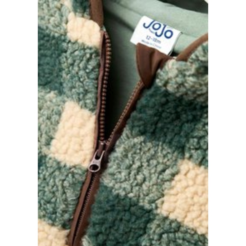 JoJo Maman Bb REGULAR FIT – HALF ZIP  – Fleecejacke – green/grn