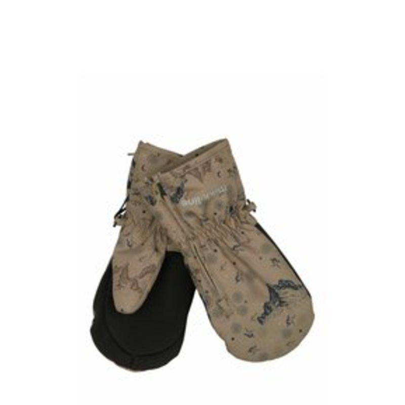 mikk-line AOP ZIP – Fustling – coriander/braun